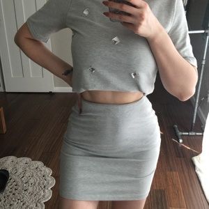Calvin Klein Top & Skirt Set
